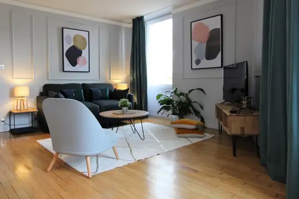 Aménagement appartement Dijon type Airbnb