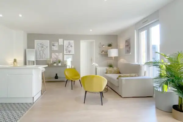 Aménagement appartement Dijon type Airbnb