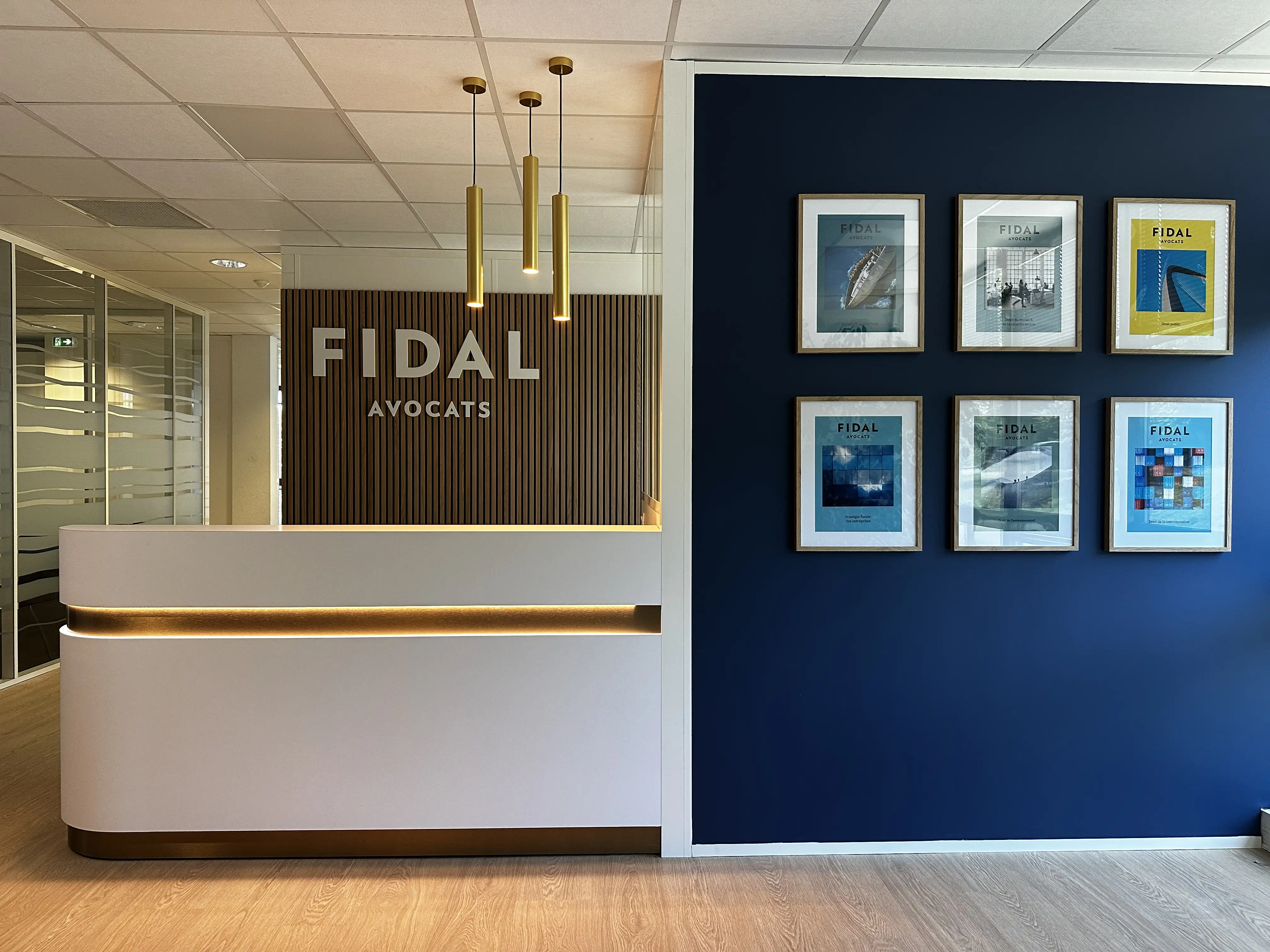 Aménagement de bureaux – Cabinet d’avocats FIDAL