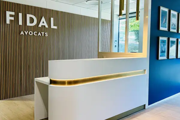 Aménagement de bureaux – Cabinet d’avocats FIDAL
