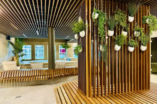 Aménagement de l'espace bien être - Piscine Espace Tallagrand de