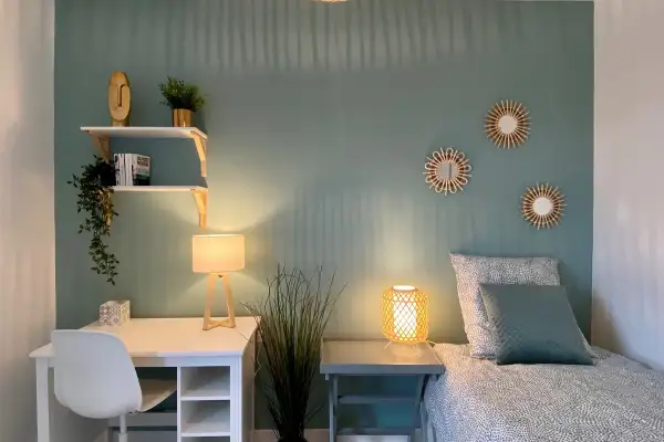 Aménagement et décoration appartement colocation étudiants