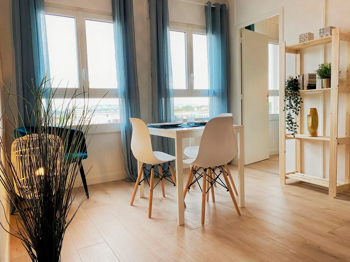 Aménagement et décoration appartement colocation étudiants