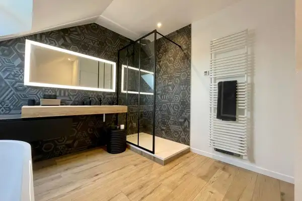 Création salle de bain contemporaine