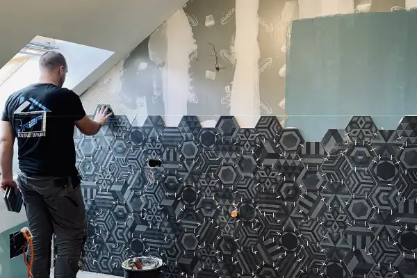 Création salle de bain contemporaine