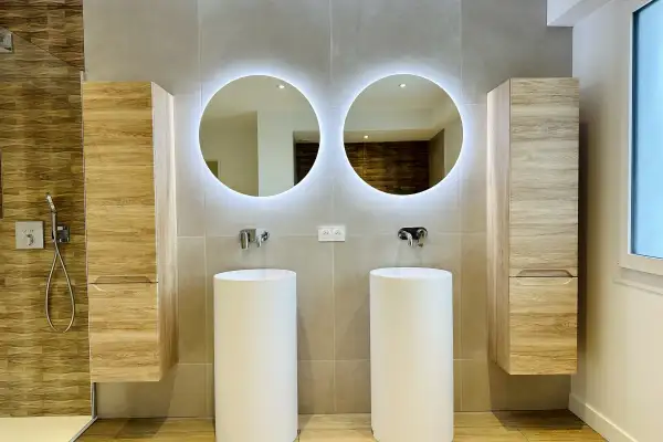 Rénovation complète d’une salle de bain parentale
