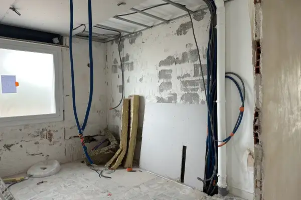 Rénovation complète d’une salle de bain parentale