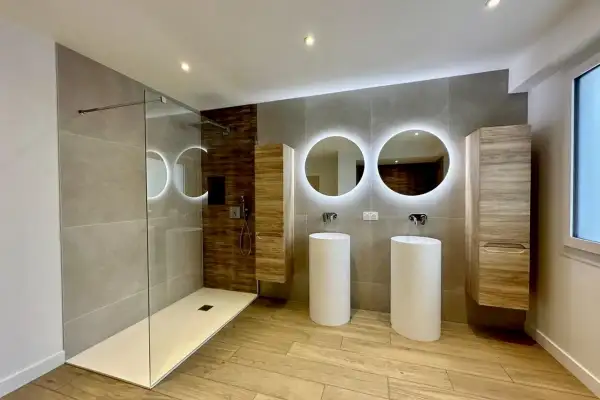 Rénovation complète d’une salle de bain parentale