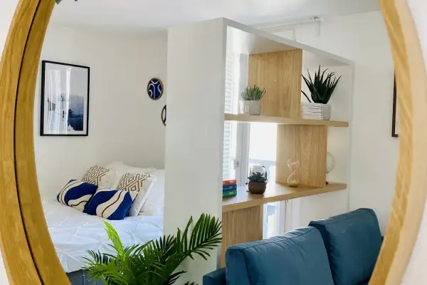Rénovation d’un studio au charme méditerranéen