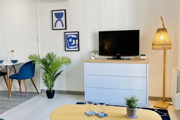 Rénovation d’un studio au charme méditerranéen