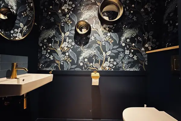 Rénovation et décoration WC, Couloir et Buanderie