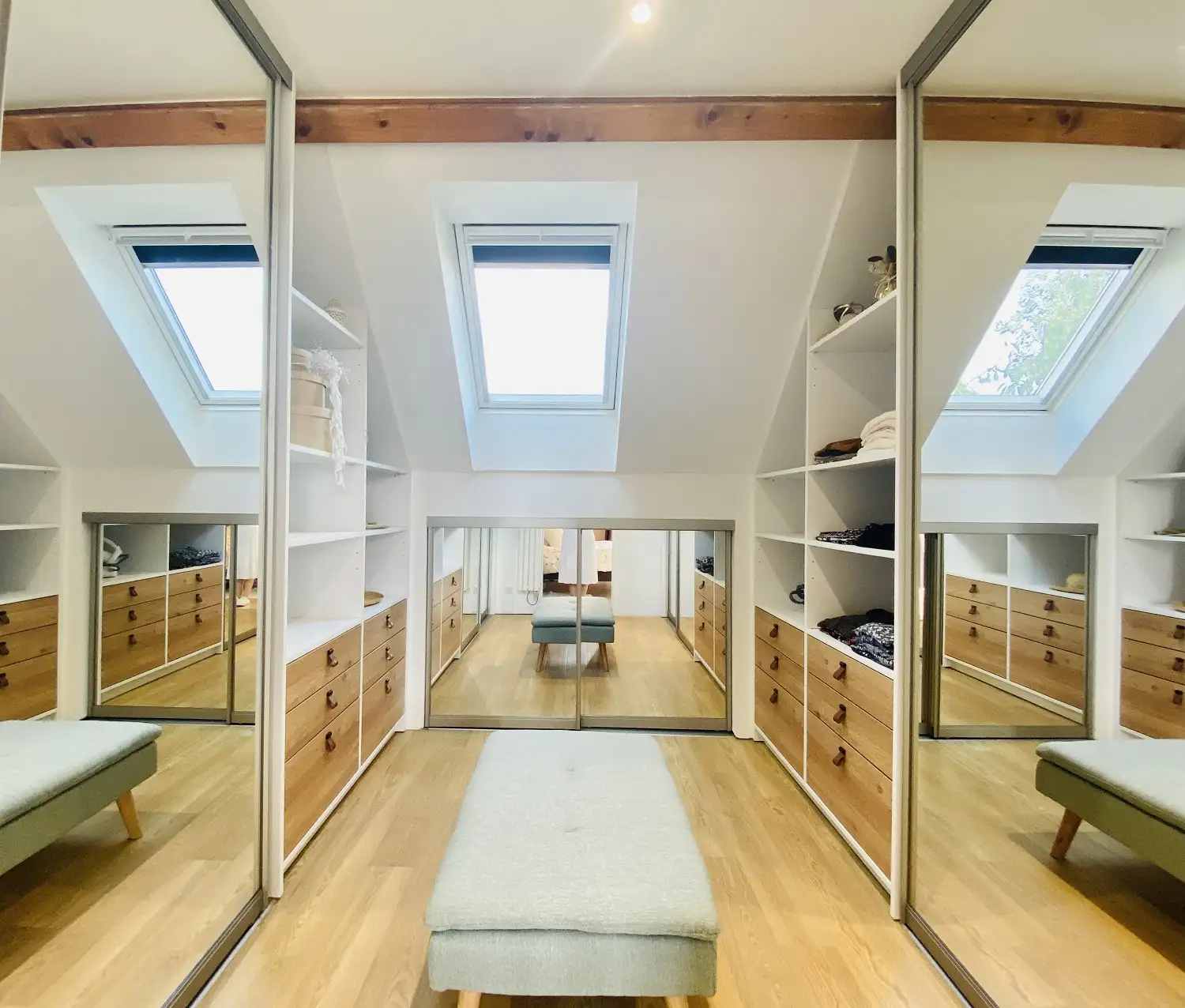 Rénovation Maison pour particulier - Séjour, chambres et dressing