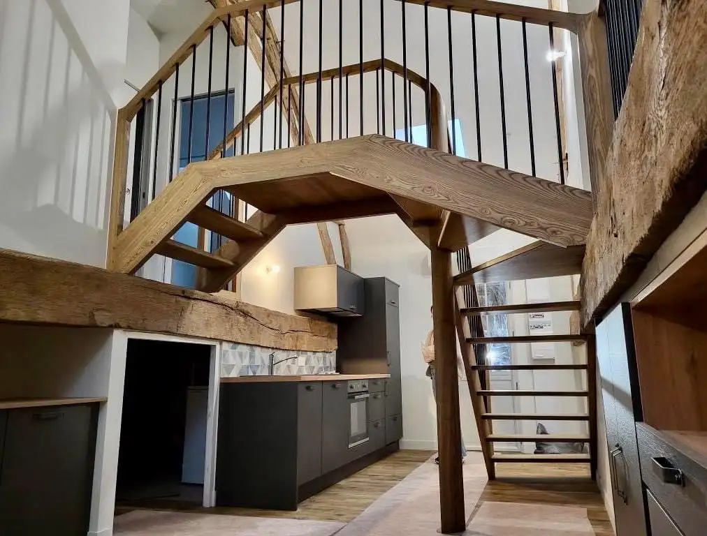 Rénovation totale d'une grande en Intérieur contemporain