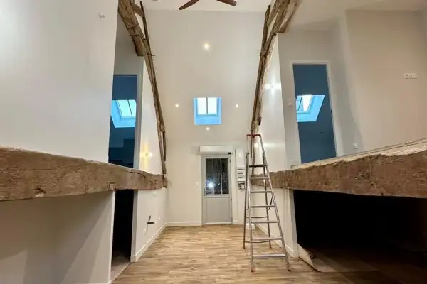 Rénovation totale d'une grande en Intérieur contemporain