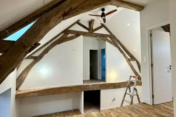 Rénovation totale d'une grande en Intérieur contemporain